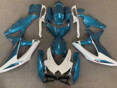 08-10 Hellblau OEM Stil GSXR 600-750 Motorrad Verkleidung