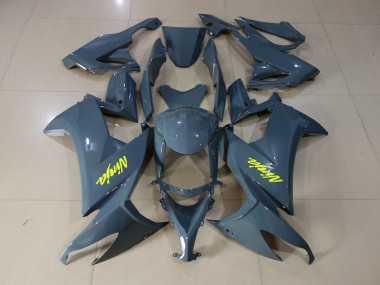 08-10 Nardo High Viz Gelb ZX10R Motorrad Verkleidung