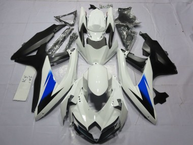 08-10 Weiß & Schwarz GSXR 600-750 Motorrad Verkleidung