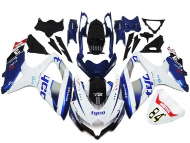 08-10 Tyco Benutzerdefinierter Glanzstil GSXR 600-750 Motorrad Verkleidung