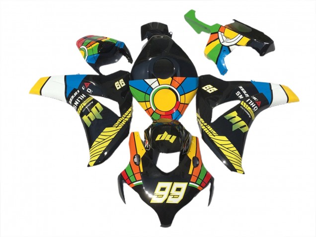 08-11 99 Mehrfarbig CBR1000RR Motorrad Verkleidung
