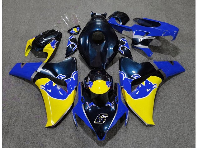 08-11 Blau Bull CBR1000RR Motorrad Verkleidung
