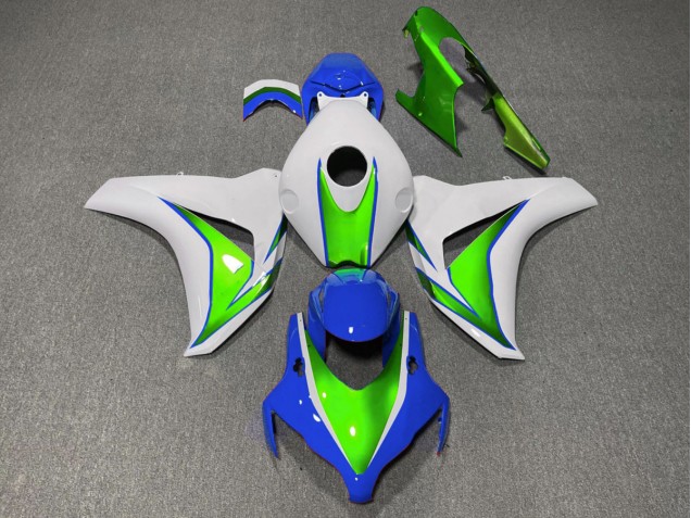 08-11 Glänzend Grün & Blau CBR1000RR Motorrad Verkleidung 08-11 Glänzend Grün & Blau CBR1000RR Motorrad Verkleidung