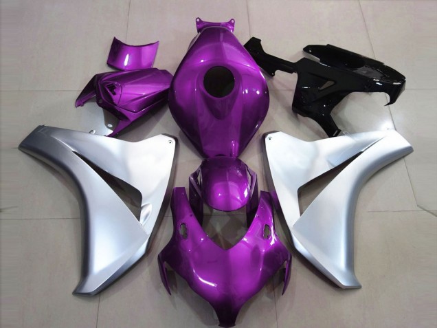 08-11 Glanzrosa & Silber CBR1000RR Motorrad Verkleidung