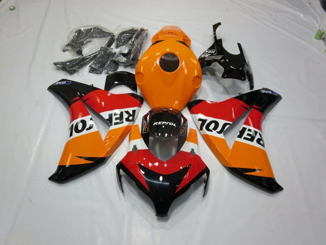 08-11 Klassisches Repsol Stildesign CBR1000RR Motorrad Verkleidung