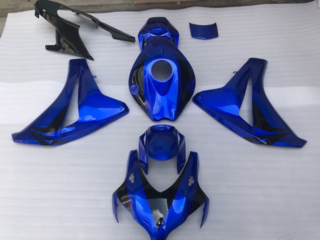 08-11 Kräftiges Glänzend Blau CBR1000RR Motorrad Verkleidung
