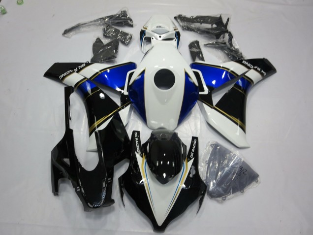 08-11 Markenloses Blau & Gold CBR1000RR Motorrad Verkleidung 08-11 Markenloses Blau & Gold CBR1000RR Motorrad Verkleidung