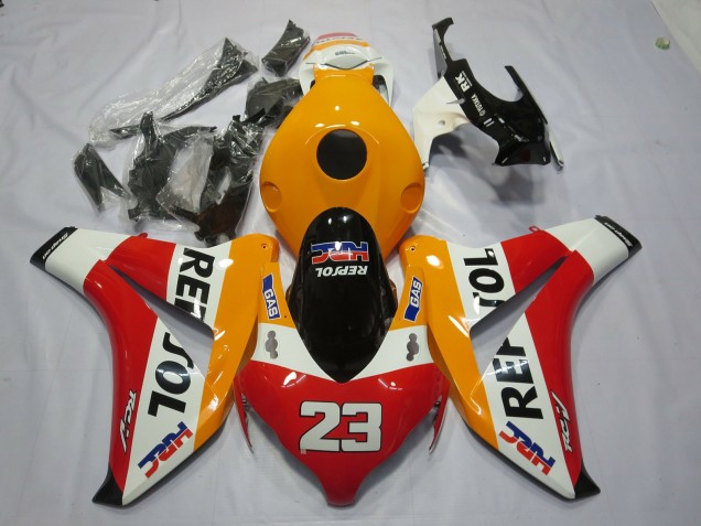 08-11 Off-Orange Repsol CBR1000RR Motorrad Verkleidung 08-11 Off-Orange Repsol CBR1000RR Motorrad Verkleidung