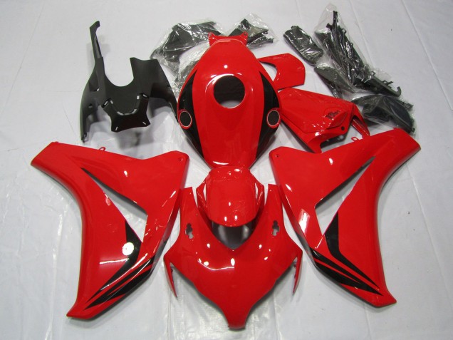 08-11 Rot Glänzend Klein-Akzent-Design CBR1000RR Motorrad Verkleidung