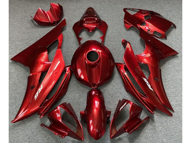 08-16 Candy Rot R6 Motorrad Verkleidung 08-16 Candy Rot R6 Motorrad Verkleidung
