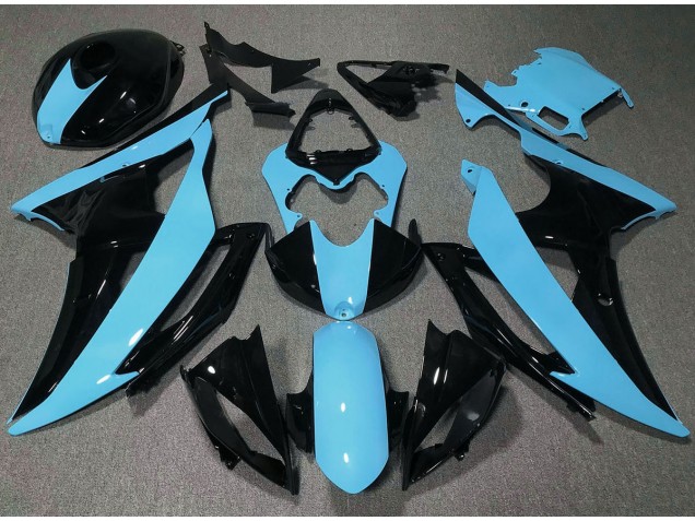 08-16 High Viz Blau R6 Motorrad Verkleidung