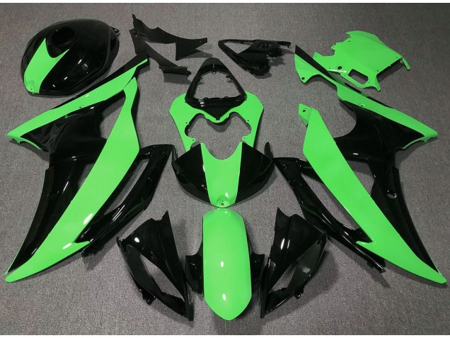 08-16 High Viz Grün R6 Motorrad Verkleidung 08-16 High Viz Grün R6 Motorrad Verkleidung