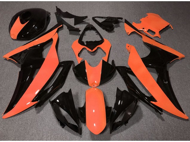 08-16 High Viz Orange R6 Motorrad Verkleidung 08-16 High Viz Orange R6 Motorrad Verkleidung