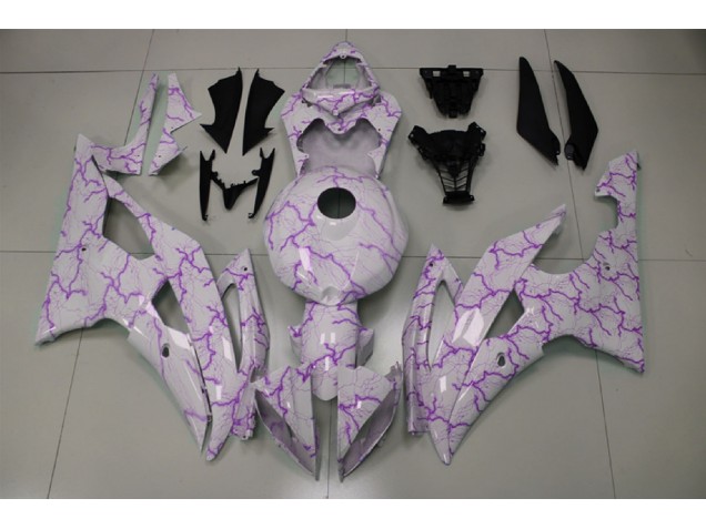 08-16 Lila Beleuchtung R6 Motorrad Verkleidung 08-16 Lila Beleuchtung R6 Motorrad Verkleidung