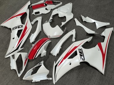 08-16 Perlweiß & Custom R6 Motorrad Verkleidung