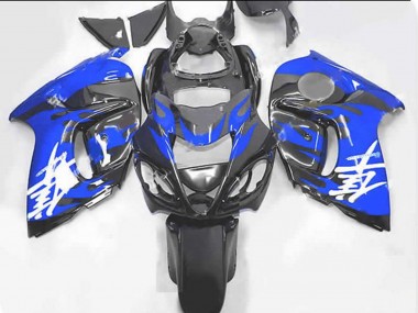 08-20 Blau & Grau GSXR 1300 Motorrad Verkleidung