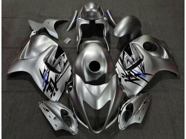 08-20 Flüssiges Silber & Blau GSXR 1300 Motorrad Verkleidung