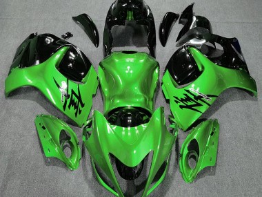 08-20 Glänzend Grün & Schwarz GSXR 1300 Motorrad Verkleidung