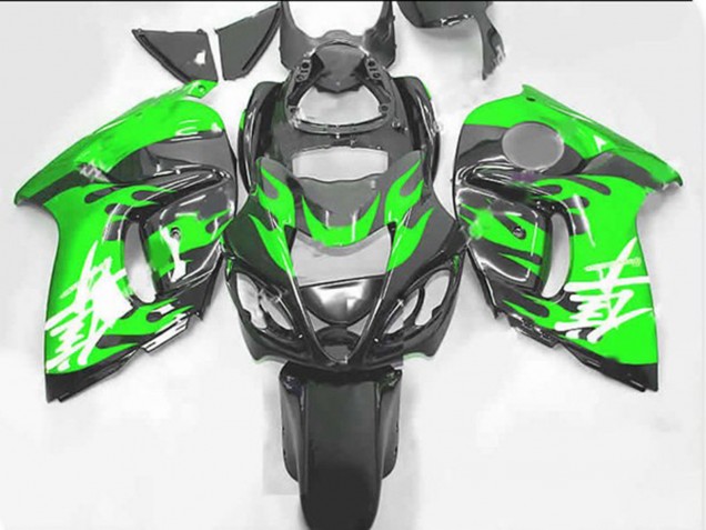 08-20 Grün & Grau GSXR 1300 Motorrad Verkleidung 08-20 Grün & Grau GSXR 1300 Motorrad Verkleidung