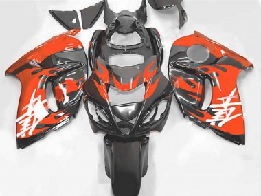 08-20 Orange & Grau GSXR 1300 Motorrad Verkleidung