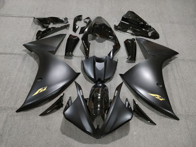 09-11 Schwarz & Gold R1 Motorrad Verkleidung 09-11 Schwarz & Gold R1 Motorrad Verkleidung