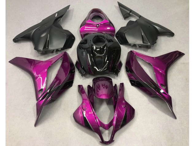 09-12 Dunkelrosa Mit Schwarz CBR600RR Motorrad Verkleidung 09-12 Dunkelrosa Mit Schwarz CBR600RR Motorrad Verkleidung