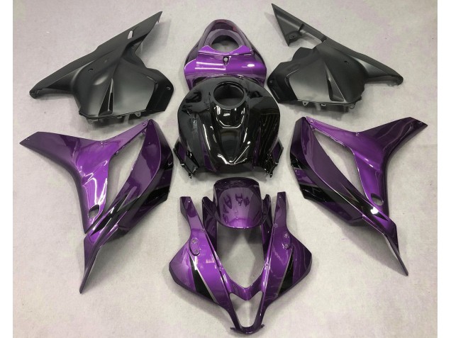09-12 Dunkelviolett Mit Schwarz CBR600RR Motorrad Verkleidung 09-12 Dunkelviolett Mit Schwarz CBR600RR Motorrad Verkleidung