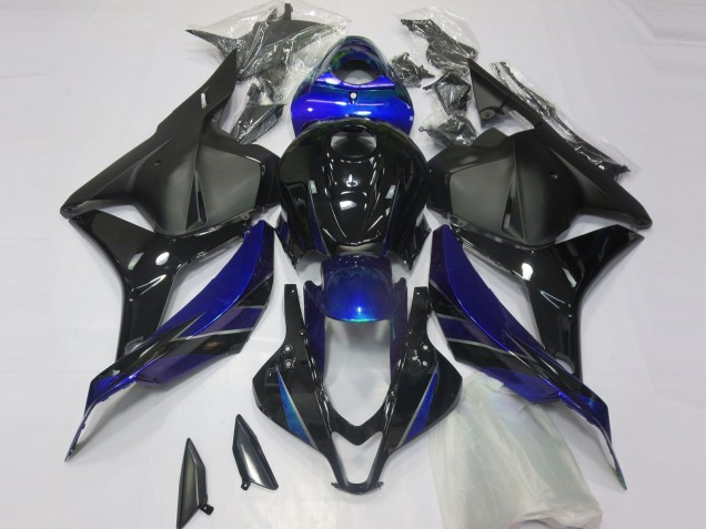 09-12 Glänzend Blau & Schwarz CBR600RR Motorrad Verkleidung