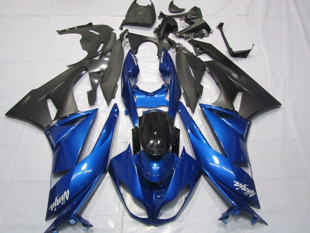 09-12 Glänzend Blau ZX6R Motorrad Verkleidung
