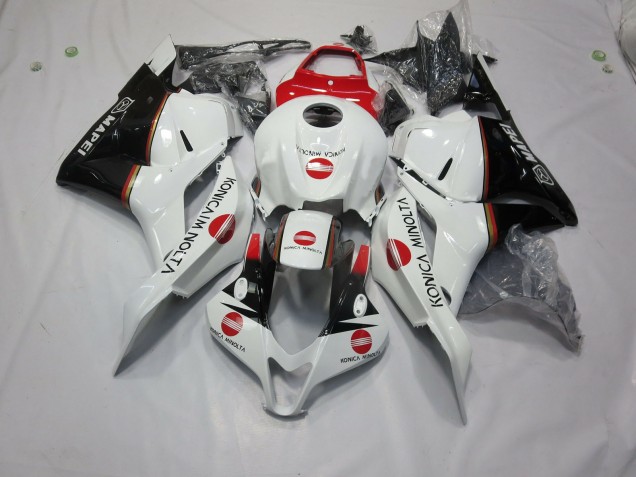 09-12 Konica Minolta CBR600RR Motorrad Verkleidung 09-12 Konica Minolta CBR600RR Motorrad Verkleidung