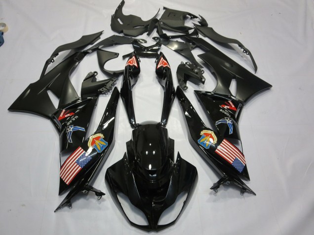 09-12 Merica ZX6R Motorrad Verkleidung