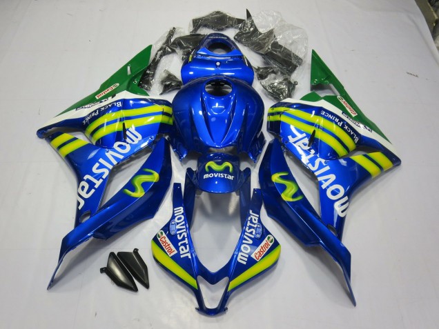 09-12 Movistar CBR600RR Motorrad Verkleidung 09-12 Movistar CBR600RR Motorrad Verkleidung