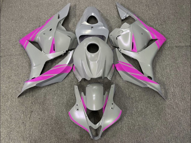 09-12 Nardo Grau & Pink CBR600RR Motorrad Verkleidung 09-12 Nardo Grau & Pink CBR600RR Motorrad Verkleidung