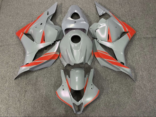09-12 Nardo Grau & Rot CBR600RR Motorrad Verkleidung