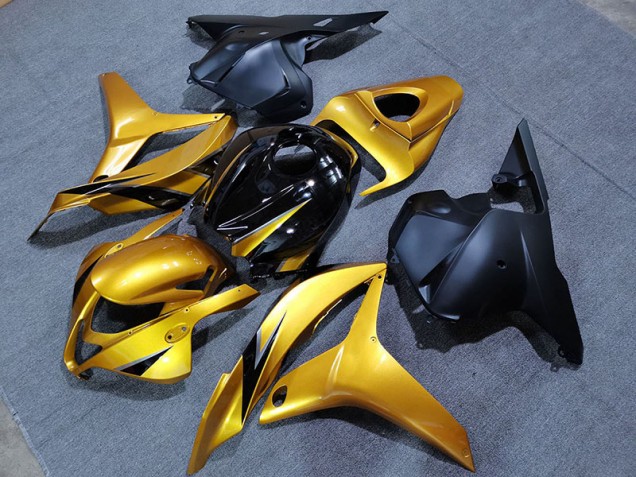 09-12 OEM Stil Gold CBR600RR Motorrad Verkleidung