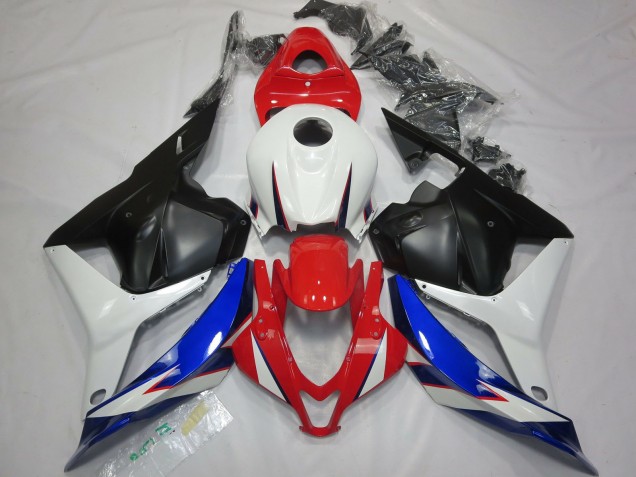 09-12 OEM Stil Schwarz Weiß Rot & Blau CBR600RR Motorrad Verkleidung 09-12 OEM Stil Schwarz Weiß Rot & Blau CBR600RR Motorrad Verkleidung