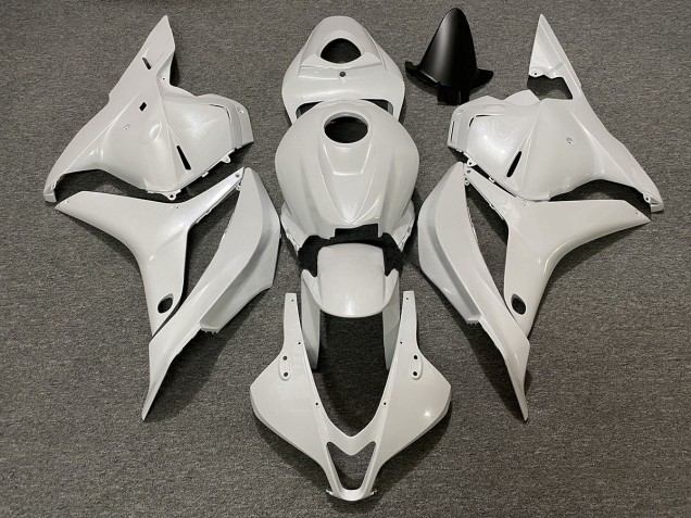 09-12 Perlweiss CBR600RR Motorrad Verkleidung 09-12 Perlweiss CBR600RR Motorrad Verkleidung