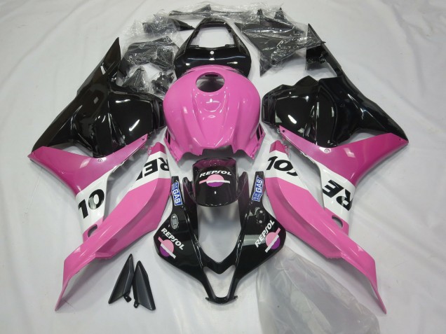 09-12 Pink Spezial Repsol CBR600RR Motorrad Verkleidung 09-12 Pink Spezial Repsol CBR600RR Motorrad Verkleidung