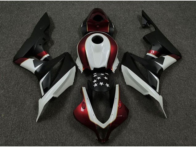 09-12 Rennrot & Schwarz CBR600RR Motorrad Verkleidung 09-12 Rennrot & Schwarz CBR600RR Motorrad Verkleidung