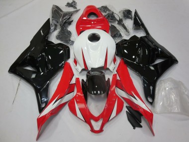 09-12 Rot Glänzend Weiß & Schwarz CBR600RR Motorrad Verkleidung
