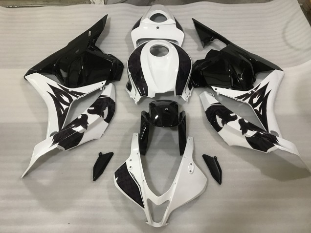 09-12 Schwarz/Weiß Benutzerdefiniert CBR600RR Motorrad Verkleidung 09-12 Schwarz/Weiß Benutzerdefiniert CBR600RR Motorrad Verkleidung