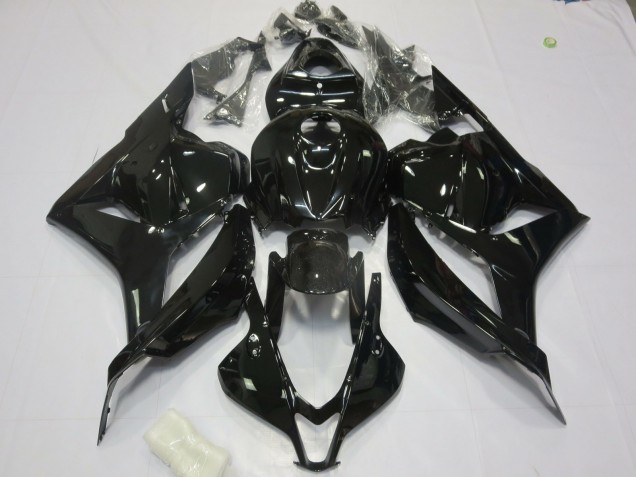 09-12 Schwarz Glänzend OEM Stil CBR600RR Motorrad Verkleidung