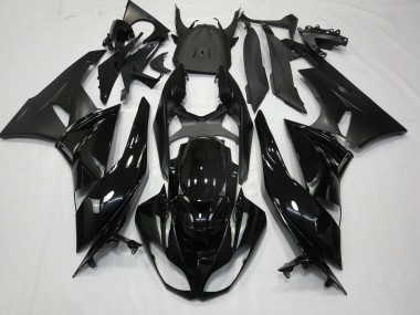 09-12 Schwarz-Matt Glänzend ZX6R Motorrad Verkleidung