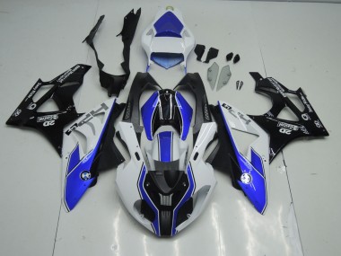 09-14 Alien Blau & Weiß S1000RR Motorrad Verkleidung