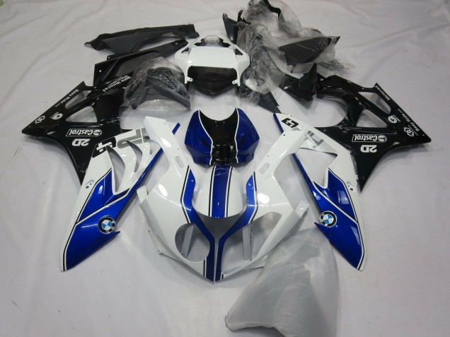 09-14 Alien Blau & Weiß S1000RR Motorrad Verkleidung 09-14 Alien Blau & Weiß S1000RR Motorrad Verkleidung