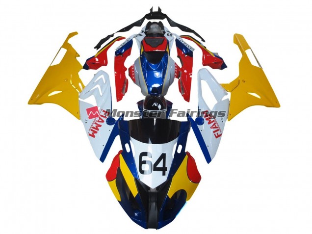09-14 Alien Blau & Weiß S1000RR Motorrad Verkleidung 09-14 Alien Blau & Weiß S1000RR Motorrad Verkleidung