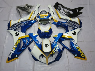 09-14 Alien Blau & Weiß S1000RR Motorrad Verkleidung