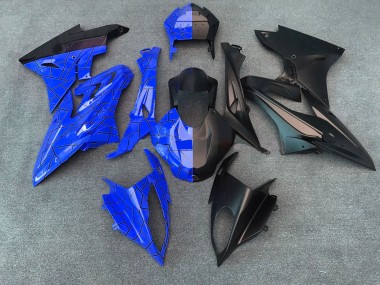 09-14 Alien Blau & Weiß S1000RR Motorrad Verkleidung
