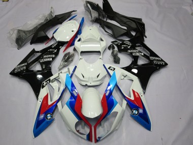 09-14 Alien Blau & Weiß S1000RR Motorrad Verkleidung