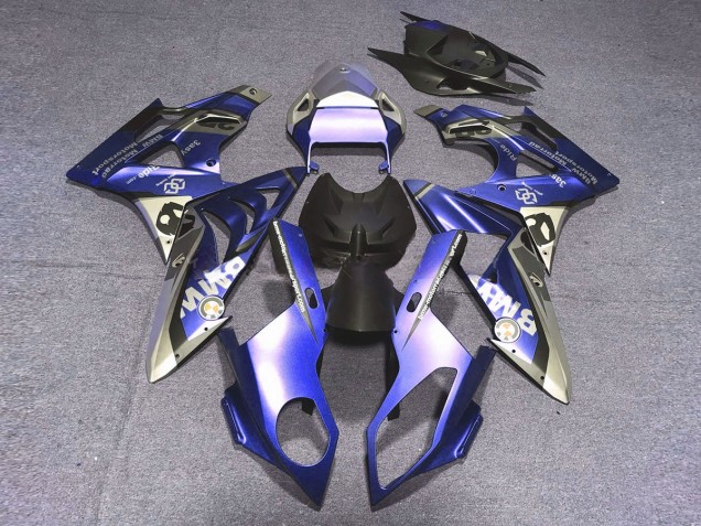 09-14 Alien Blau & Weiß S1000RR Motorrad Verkleidung 09-14 Alien Blau & Weiß S1000RR Motorrad Verkleidung